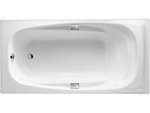 Прямоугольная чугунная ванна JACOB DELAFON SUPER REPOS с отверстиями для ручек E2902-00